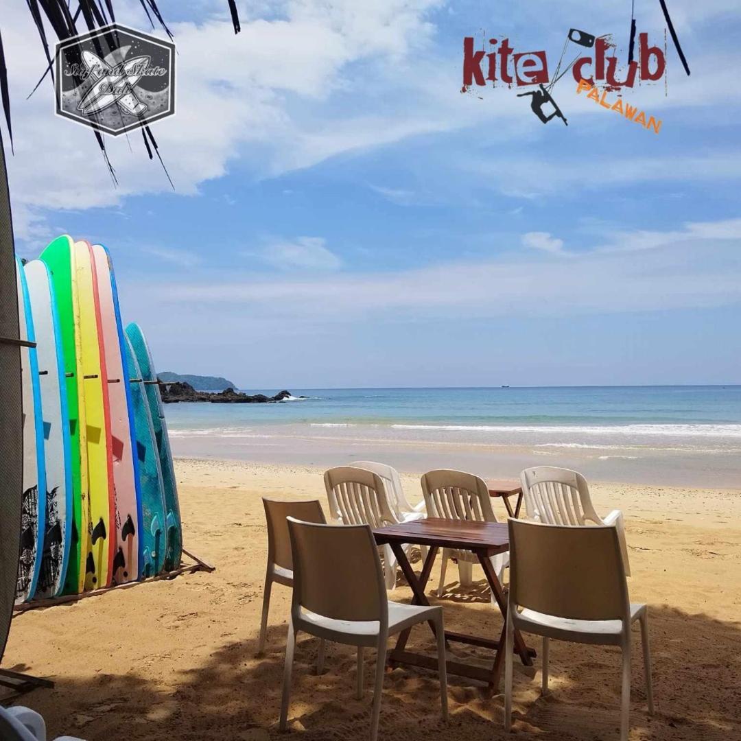 Auberge de jeunesse Surf And Skate Duli El Nido By Kiteclub Palawan Extérieur photo