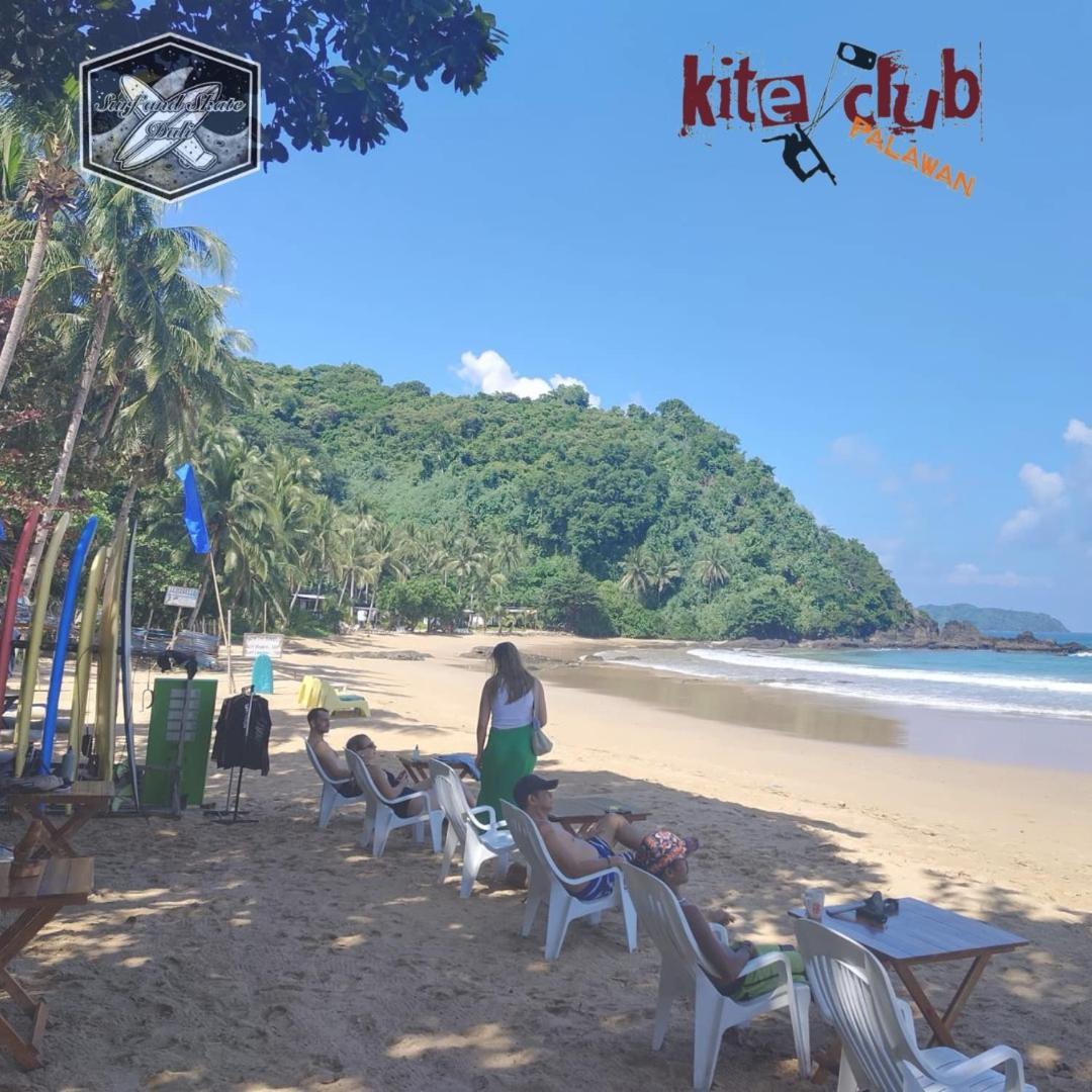 Auberge de jeunesse Surf And Skate Duli El Nido By Kiteclub Palawan Extérieur photo